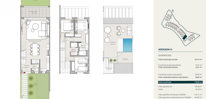 Luxury new build Townhouses